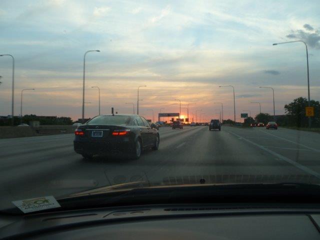  stretch limousine going to Chicago